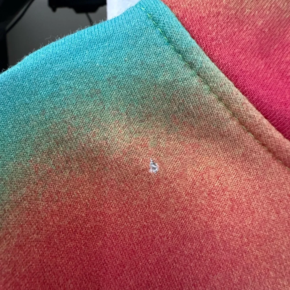 Nike Air Jordan Flight MVP Pullover Hoodie Tie Dye Jumpman Multicolor